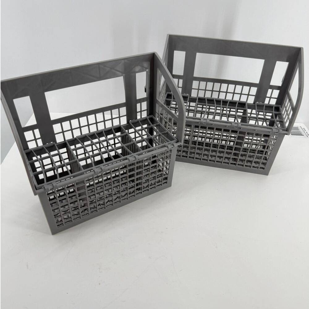 Bosch Dishwasher Silverware Baskets Set of 2 Gray Utensil Cutlery Replacement